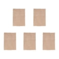 thumbnail image 1 of 5Pcs  Square Natural Jute Linen Placemats Non-Slip Burlap Pad for Wedding Home Party Christmas Decor, 1 of 8