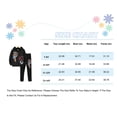 thumbnail image 2 of KIMI BEAR Big Boys Outfits 7T Big Boy Fall Winter Outfits 8T Big Boy Graffiti Prints Long Sleeve Hoodie Sweatshirt + Pants 2PCS Set Black 7-8 Years, 2 of 9