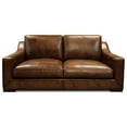 thumbnail image 3 of GTR Leather Ramba 100% Top Grain  Contemporary Loveseat Sofa with Deep Seat, 3 of 7