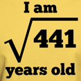 thumbnail image 3 of CafePress - 21St Birthday Square Root T Shirt - Men's Classic Graphic T-Shirt, 3 of 4
