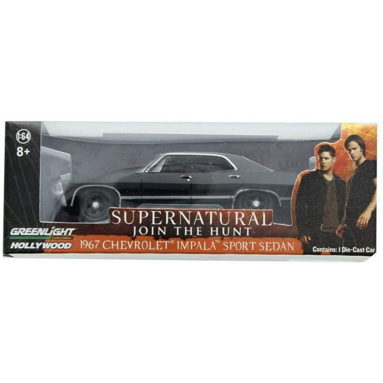 Supernatural Die-Cast Car - 1967 Chevrolet Impala Model Toys, 1/64