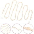 thumbnail image 3 of Naler Christmas Natural Wooden Bead Garland,2 Pieces Prayer Beads for Boho Farmhouse Xmas Tree Party Decor, 3 of 6