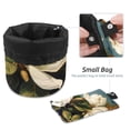 thumbnail image 4 of PhooArto Travel Cosmetic Bags Barrel Makeup Bag, Multifunctional Toiletry Bucket Bags Round Organizer Storage Pocket, Giant Magnolias Flower Painting, 4 of 6