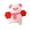 Pink, variant on Novelty Plush Gift Doll Soft Bear Stuffed Animal Figure, 8.3" Cute Bear Collectible Plush Decor for Adults, Birthday Holiday Surprise, Gifts and Cozy Room, Brown