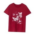 thumbnail image 1 of Camiseta para mujer Camiseta básica Camiseta simple con cuello redondo para mujer para el trabajo Senderismo Deportes M, 1 of 7