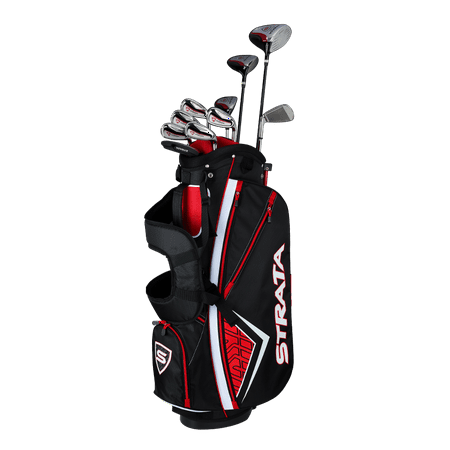 Callaway Men's Strata Plus '19 Complete 14-Piece Steel Golf Club Set with Bag, Right