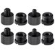 thumbnail image 1 of Juego de 8 adaptadores de rosca para soporte de micrófono, hembra de 5/8" a macho de 3/8" y hembra de 3/8" a macho de 5/8" (T-s202412245051), 1 of 5