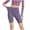 Purple, variant on Mlzmgr Workout Shorts Women Elastic High Waist Lightweight Shorts Stretchy Tight Spandex Shorts Women