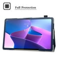 thumbnail image 3 of Labanema Compatible with Lenovo Tab P12 Pro Case,PU Leather Folio 2-folding Stand Cover With [Auto Wake/Sleep] for Lenovo Tab P12 Pro (TB-Q706F /TB-Q706Z) 12.6" Tablet,Blue, 3 of 5