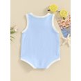 thumbnail image 4 of Bagilaanoe Newborn Baby Girl Boy Rompers Sleeveless Bodysuits 3M 6M 9M Infant Casual One Piece Short Jumpsuit, 4 of 8