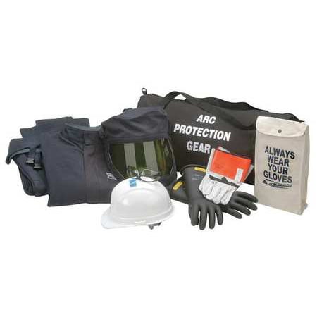 - Arc Flash Jacket and Bib Kit,Navy,L CHICAGO PROTECTIVE APPAREL AG-43-L