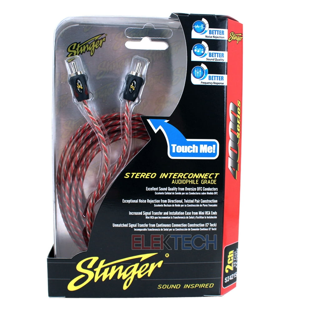 Stinger SI4215 Wire for connecting audio and electronic equipment