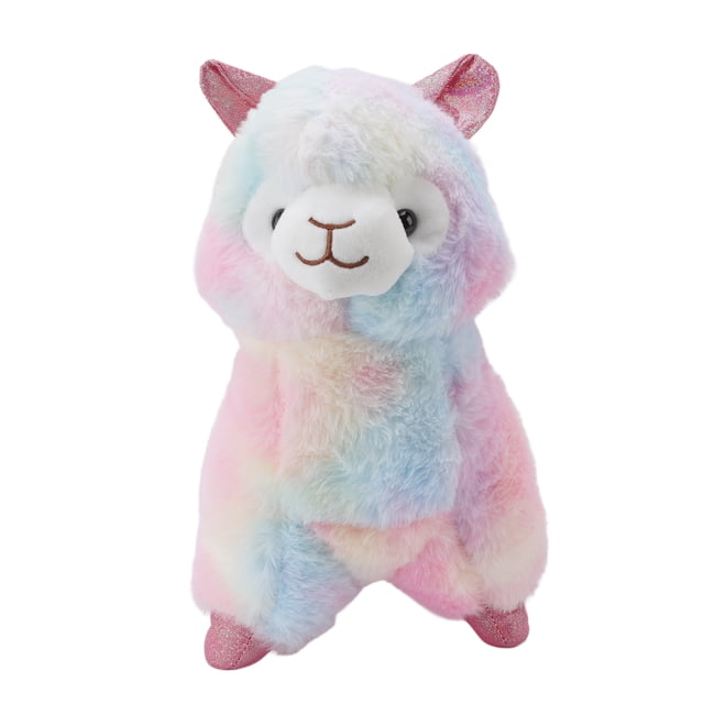 LED Plush Toy, Color Glowing PP Cotton Animals LED Plush Toy Soft White Decorative Practical 13 In For Bookshelves