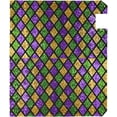 thumbnail image 5 of Glitter Mardi Gras Mailbox Cover Carnival Day Mailbox Covers Magnetic Large Oversized 21"X25.5" Mailbox Wraps Post Letter Box Cover Garden Decorations, 5 of 6