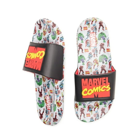 

Marvel Comics Adult Men s Novelty Sport Slide Sandals