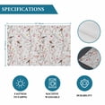 thumbnail image 6 of Flowers Birds Placemats Set of 12, Spring Botanical Floral Tree Branches Placemats for Dining Table, Place Mats for Kitchen Tabletop, Waterproof Wipeable Dining Table Mats Set, 6 of 9