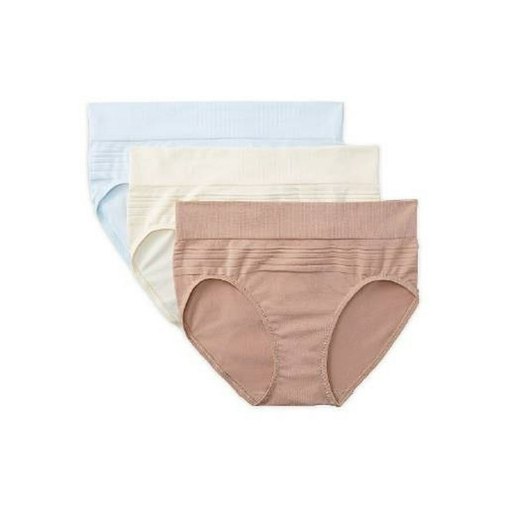 Blissful Benefits by Warner's Women's Seamless Hipster Panty 3 Pack