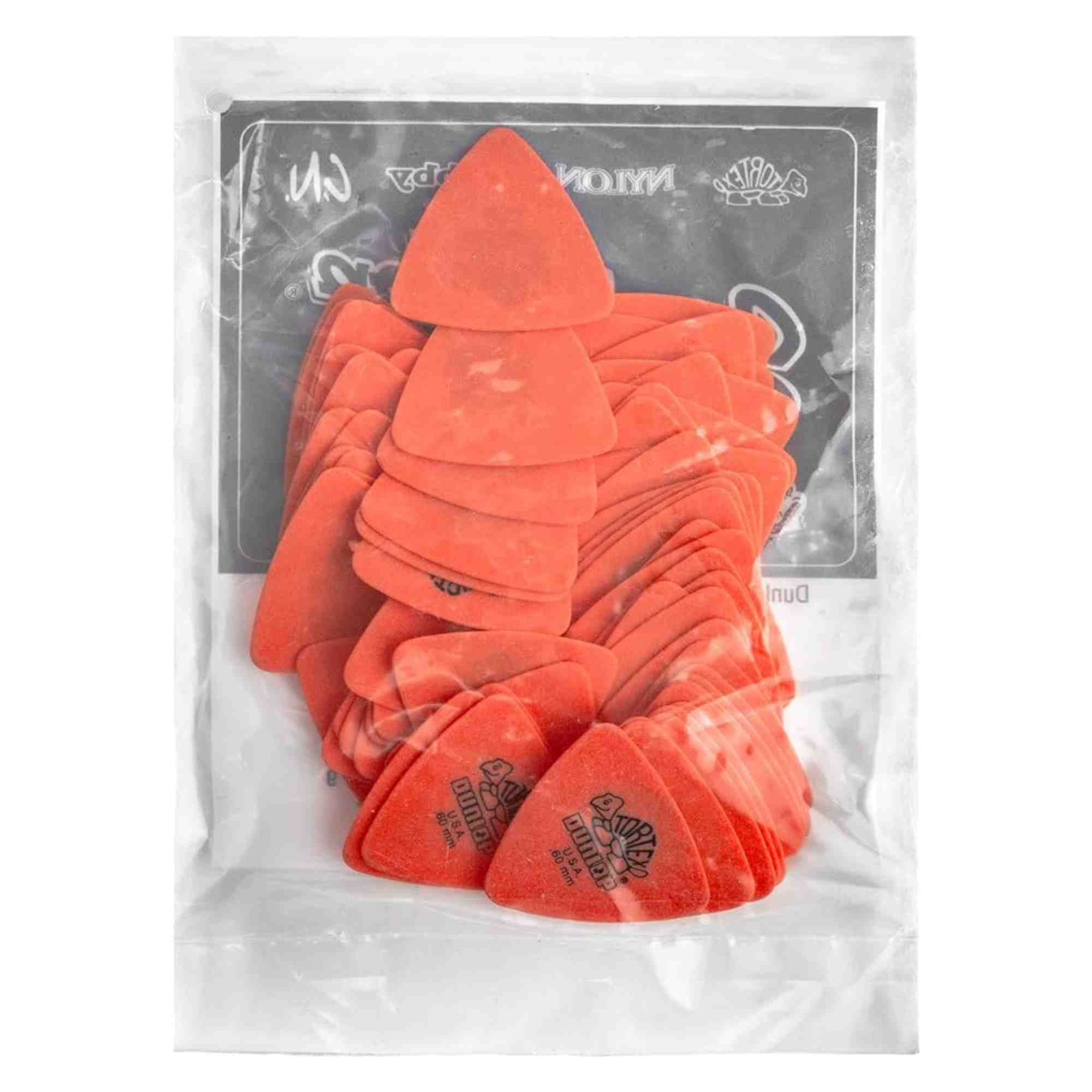 Dunlop Guitar Picks Tortex Tri 72 Picks .60mm 431R.60 Orange