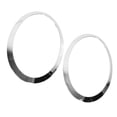 thumbnail image 5 of Ouitble Anillo Embellecedor De Faros Delanteros Izquierdo Y Derecho 51137300631 51137300632, Bisel Cromado para Cooper F55 F56 F57 (1 Par), 5 of 5