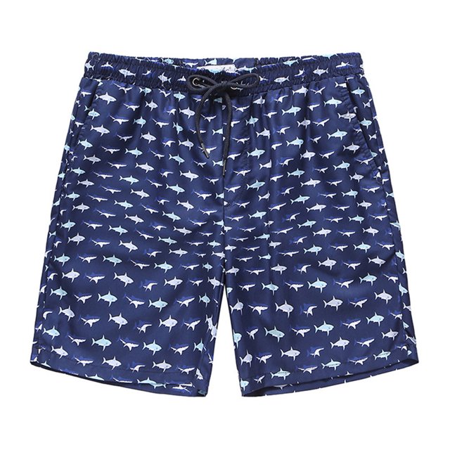 KAWELL Mens Swim Trunks Quick Dry Swim Shorts with Pockets Funny Beach Shorts