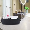 thumbnail image 4 of Cotton Rope Woven Basket with Handles Room Storage Basket Toilet Paper Basket for Countertop Organizing, 4 of 6