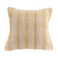 thumbnail image 1 of Cotton Handwoven Cushion Fern Yellow - Set of 2, 1 of 4