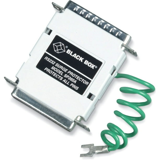 Black Box RS232 Serial Surge Protector, 18Vdc Clamping Voltage, 60Amp