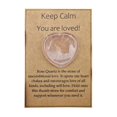 thumbnail image 1 of Humorous Mother Day Card Gift With Heart Shaped Stone Good Luck Support Greeting Card Faux Birthday Day Gift, 1 of 6