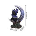 thumbnail image 4 of Sculpture Halloween Ornament Lawn Crafts Garden Home Decor Cat, 4 of 4