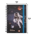 thumbnail image 2 of Agenda Premium Pasta Dura Italiana Ferrini Blocco Giovanni Astronauta A5, 2 of 6