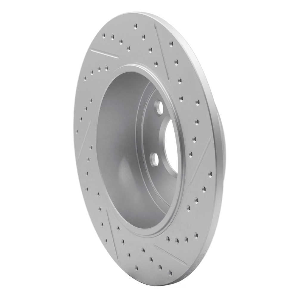 Dynamic Friction Company 830-73053L DFC Geoperformance Rotor - Drilled and Slotted