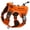 Orange, variant on Tactical Dog Harness for Large Dogs, No Pull Adjustable Reflective Pet Vest with Molle System, K9 Military-Grade Control for Service Training, Outdoor & 10+ Breeds, Red, Small