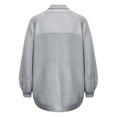 thumbnail image 4 of ManxiVoo Women's Fashion High Neck Knit Sweater Winter Warm Soft Yarn Pullover Comfort Stretch Casual Tops M Size Grey, 4 of 5