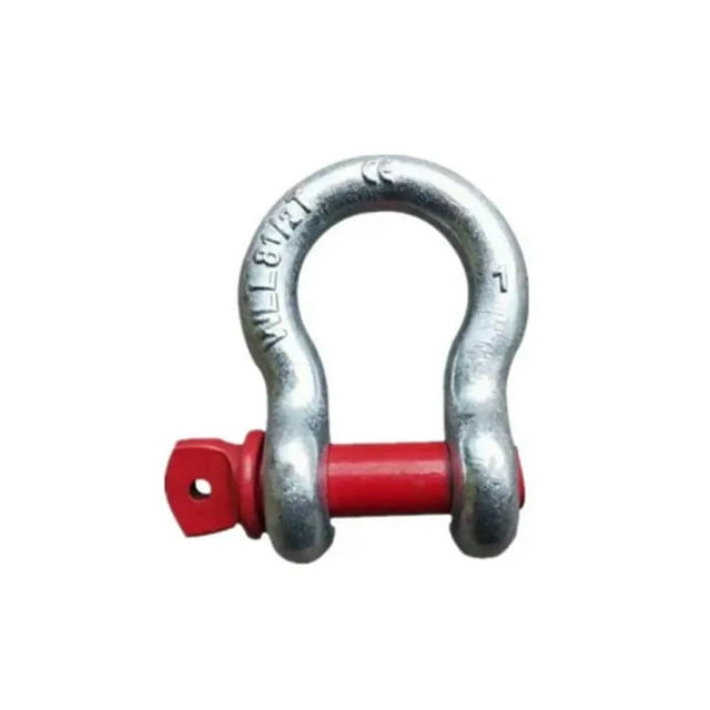 5pcs Stainless Steel D-type Shackle Bow U-type, High-Strength Lifting Ring Buckle Connection Fixed Chain ,Easy to Install