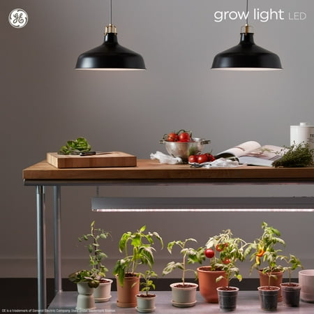 General Electric - GE 40W 24" LED Grow Light Fixture for Indoor Plants, Fruit & Flowering Spectrum - White