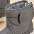 thumbnail image 7 of BOBOGOJP Toddler Snow Boots Boys Girls Winter Cold Weather Waterproof Non Slip Warm Shoes for Little Kids Gray for Size 7, 7 of 7