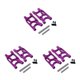 thumbnail image 4 of Vogacara Brazos oscilantes traseros para coche con mando a distancia de 2 piezas que reemplazan la actualización de la pieza púrpura Type1 NO1 Vogacara  CBP255198, 4 of 6