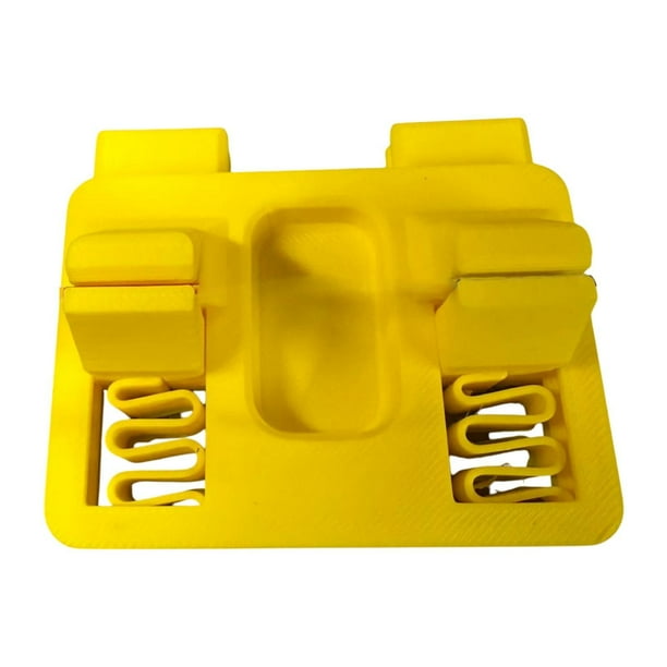 Accesorio para soldadura de alambre eléctrico, ayuda para soldadura de alambre, multifuncional, clip de retención Amarillo