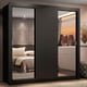 thumbnail image 1 of Ropero Closet Madesa Lyon 3 Puertas Con Espejos 2 Cajones N, 1 of 5