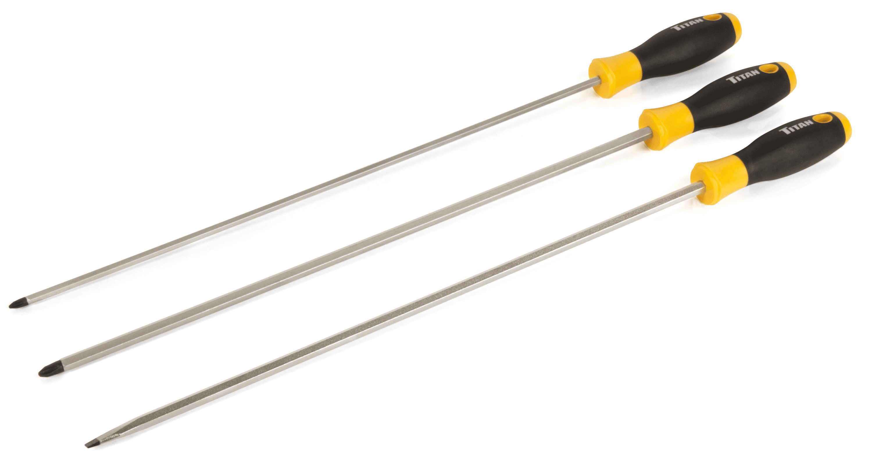 3 piece Extra Long Screwdriver Set