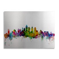Trademark Fine Art 'Philadelphia Pennsylvania Skyline' Canvas Art by Michael Tompsett