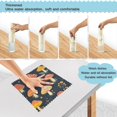 thumbnail image 3 of Yayeee 6 Pack Kitchen Dish Cloths for Washing Dishes Soft Absorbent Microfiber Towels, Black Mushroom Pattern, 3 of 9