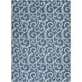 thumbnail image 2 of Nourison Grafix Floral Blue 5'3" x 7'3" Area Rug, (5x7), 2 of 8