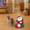 thumbnail image 4 of Alfombra de Imitación Navideña Papá Noel Fiudx Decoración del Hogar Manta de Noche, 4 of 7