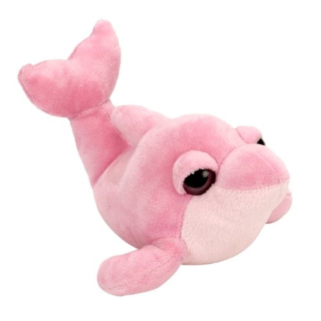 pink stuffed dolphin