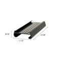 thumbnail image 2 of Excellante 6" black plastic shelf label, pack of 4, 2 of 2