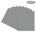 thumbnail image 2 of Mid Grey Acid Free 8x10 Backing Board - Uncut Photo Mat Board - 25 Sheets, 2 of 3