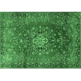 thumbnail image 1 of Ahgly Company Indoor Rectangle Persian Emerald Green Traditional Area Rugs, 5' x 7', 1 of 4