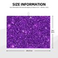 thumbnail image 2 of Balery Purple Glitter Alfombrilla de Secado para Cocina, 18x24 Pulgadas, Súper Absorbente para Platos y Encimeras, 2 of 7