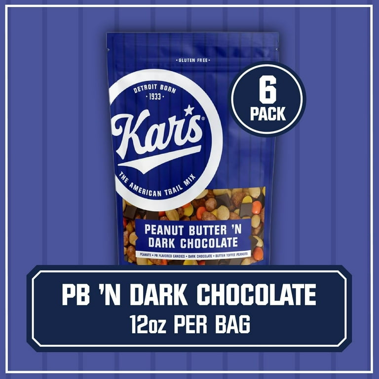 Kar's Peanut Butter 'N Dark Chocolate Trail Mix, Gluten-Free, 12